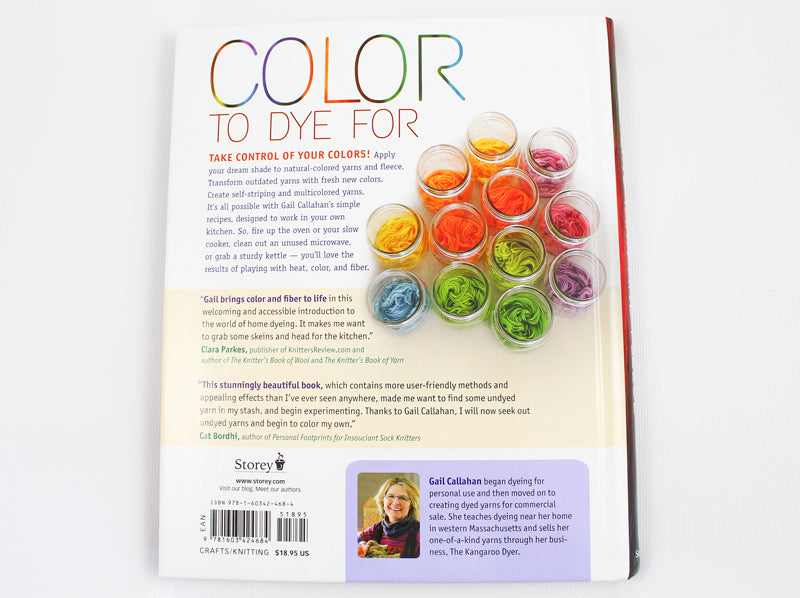 Hand Dyeing Yarn - Gail Callahan